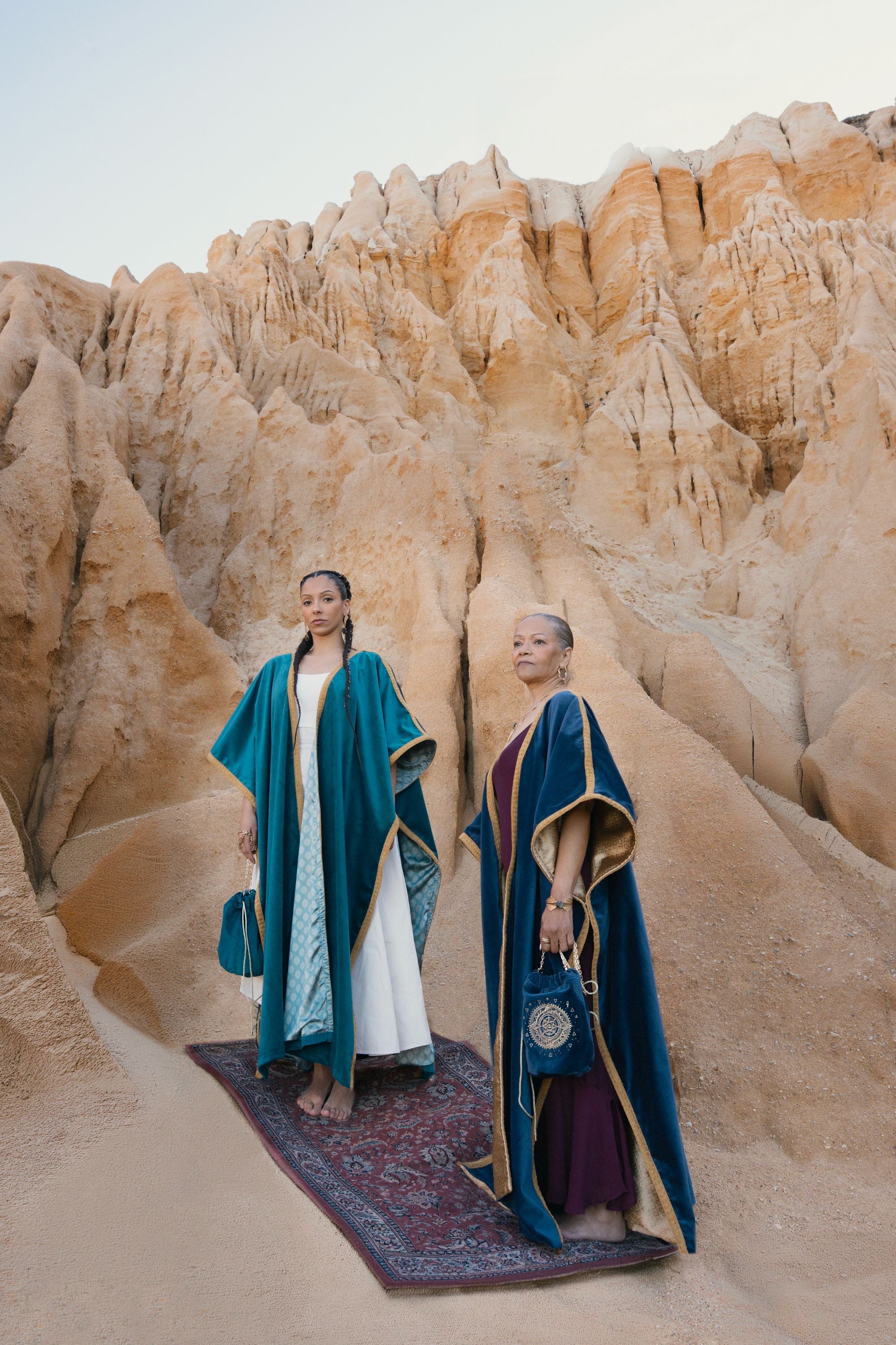 Ankh Kaftan Midnight Blue