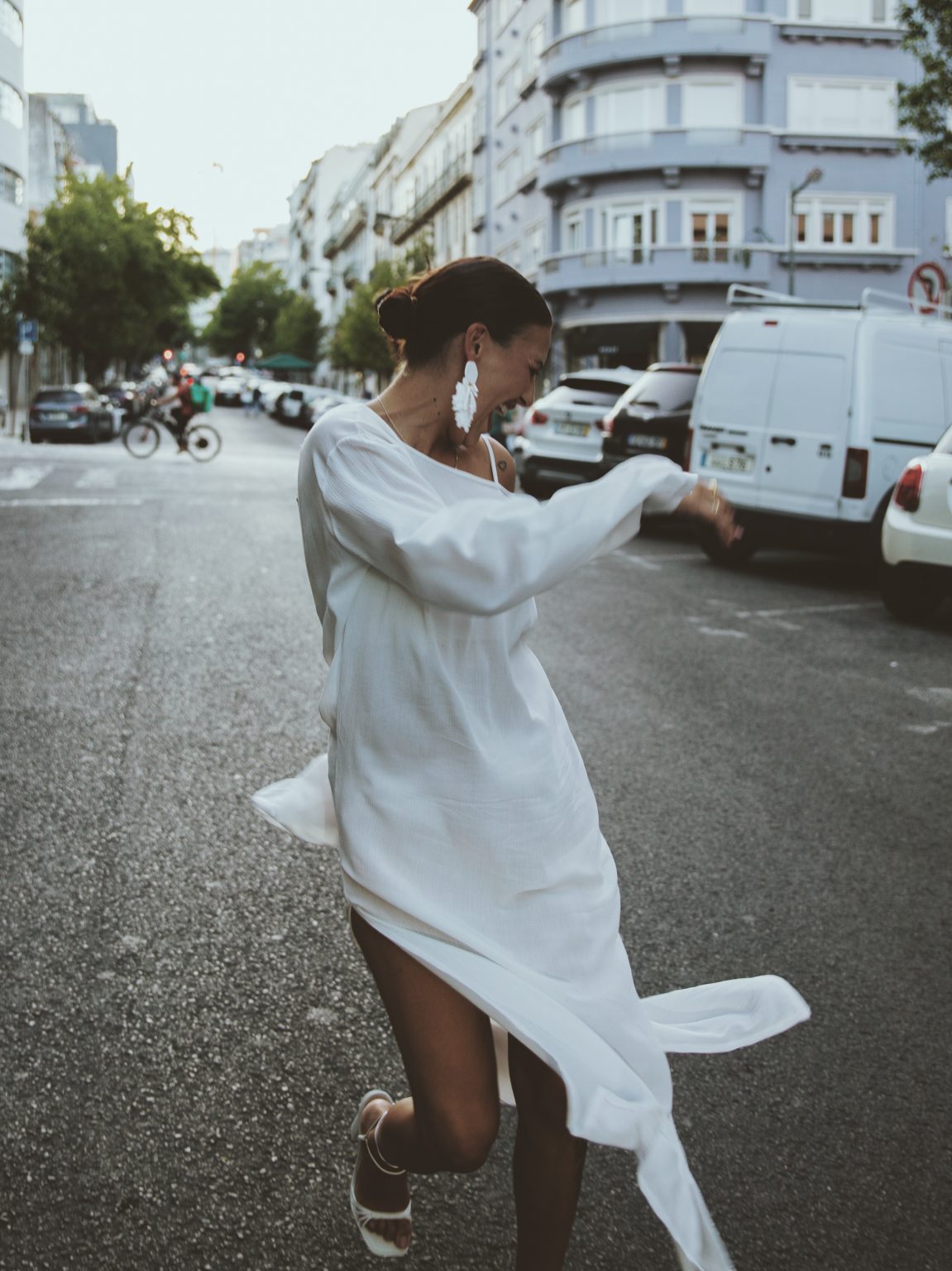 Fluyendo dress