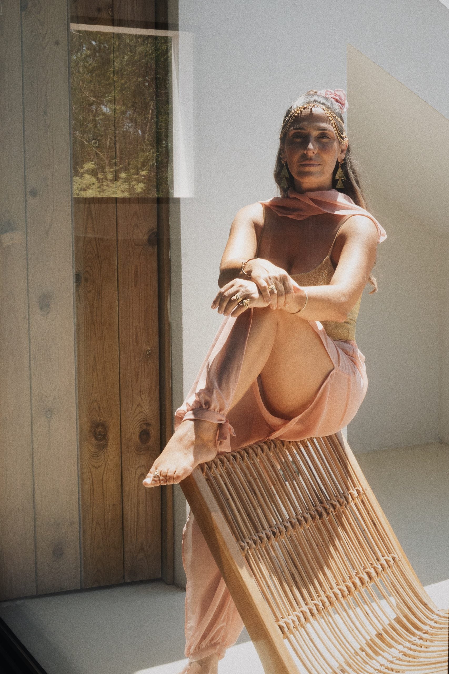 Essentials Flowy Pants - Coral