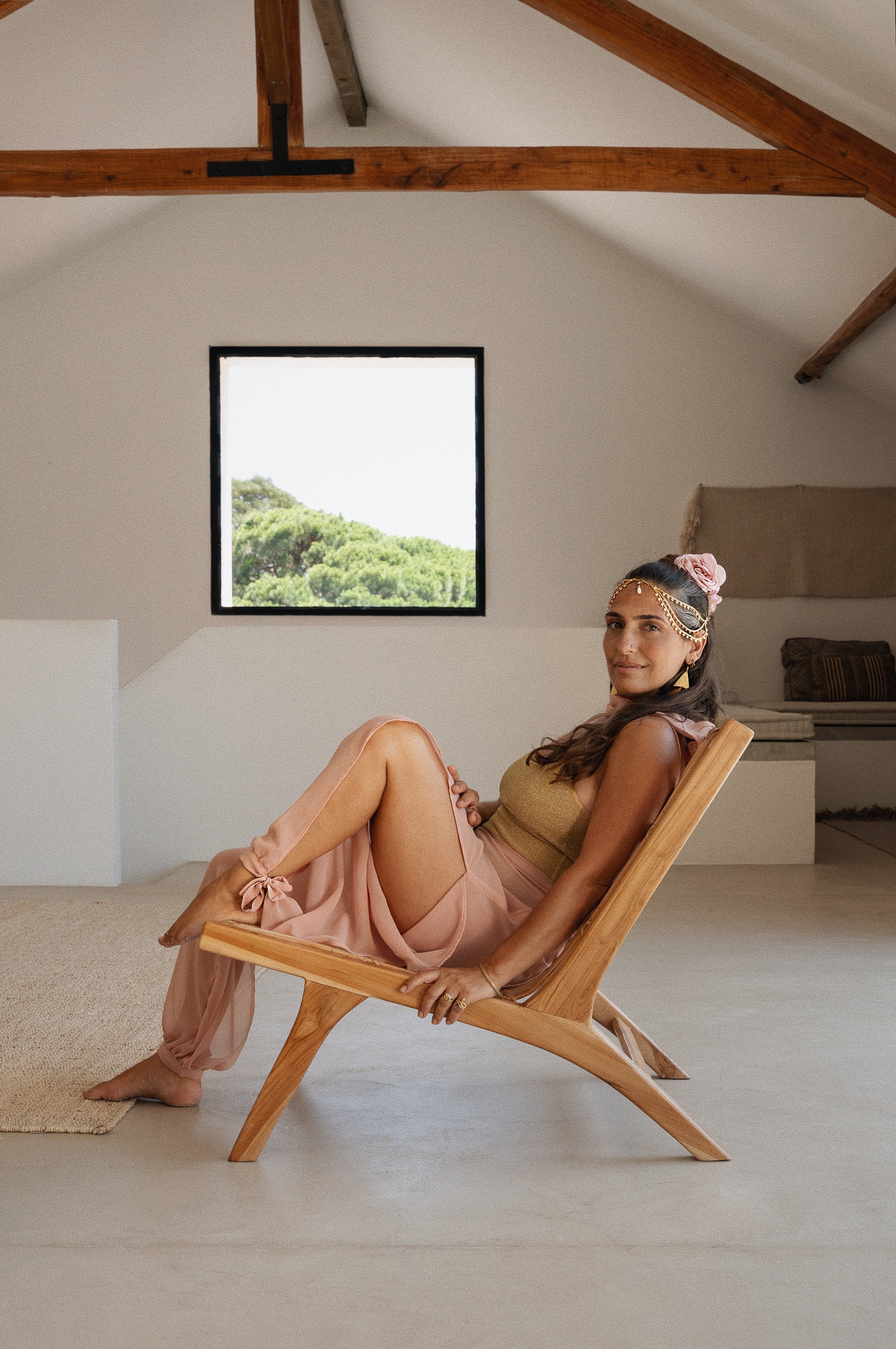 Essentials Flowy Pants - Coral