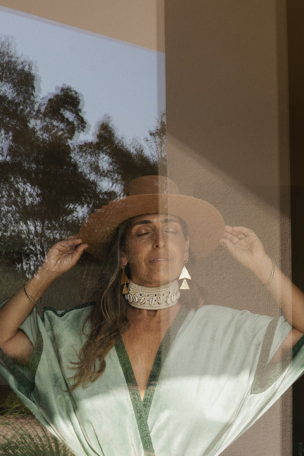 Kimono Alkimia  - Green Velvet