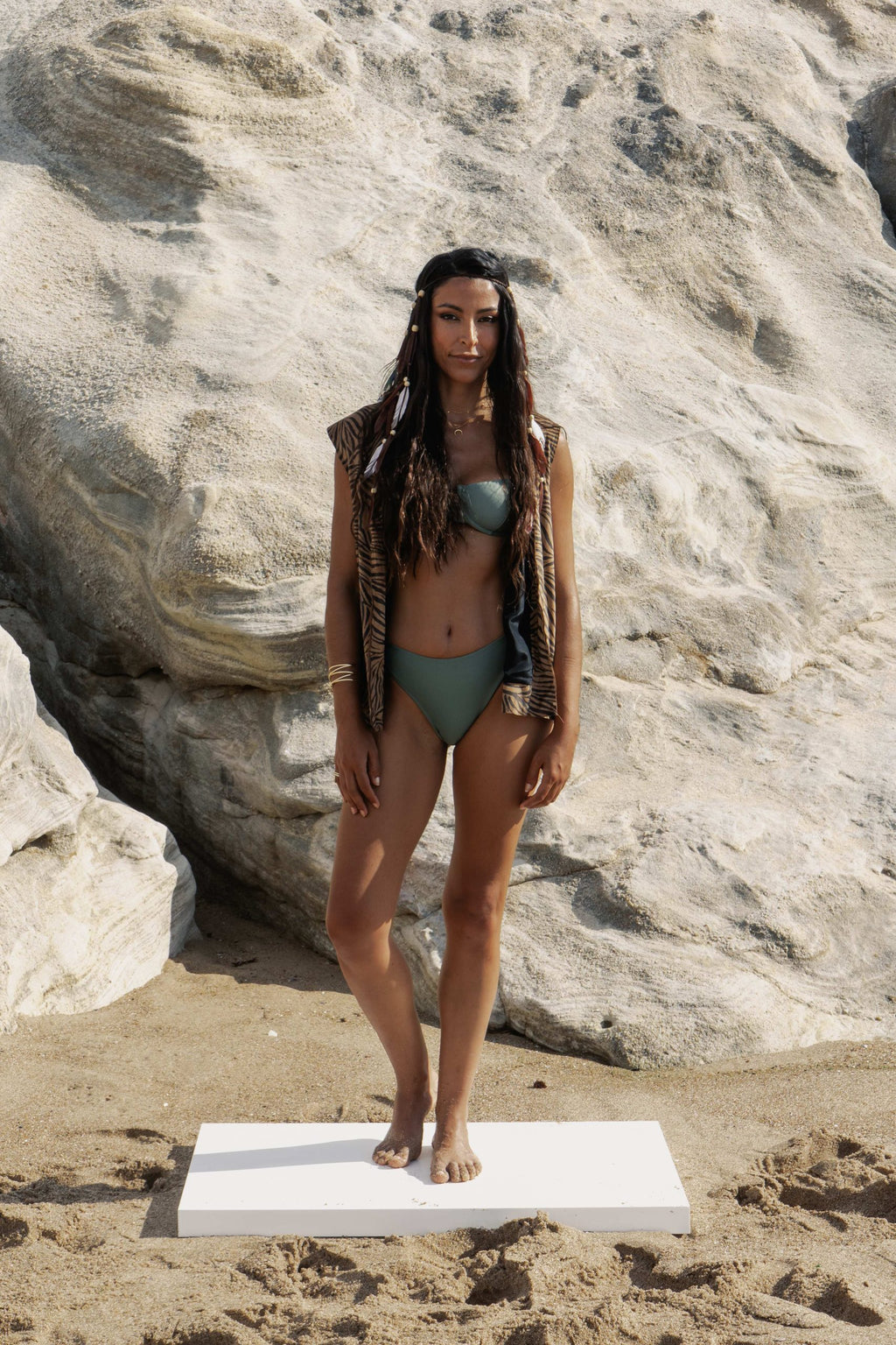 Savannah | Animal Print Vest