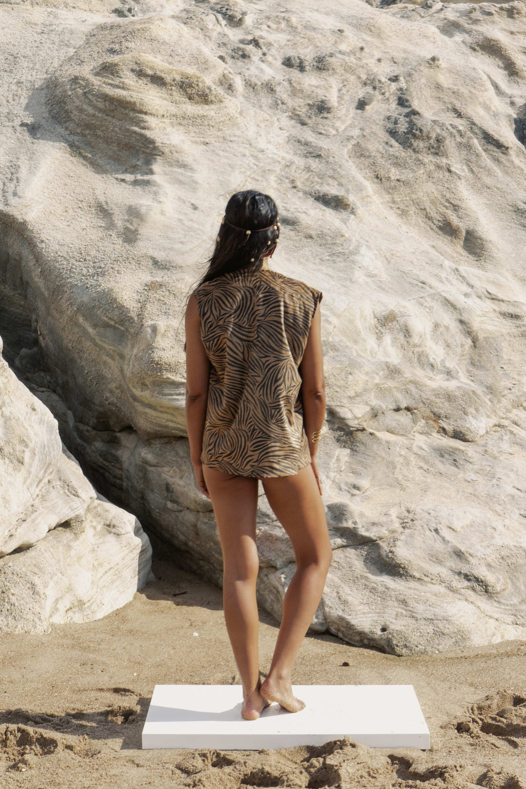 Savannah | Animal Print Vest