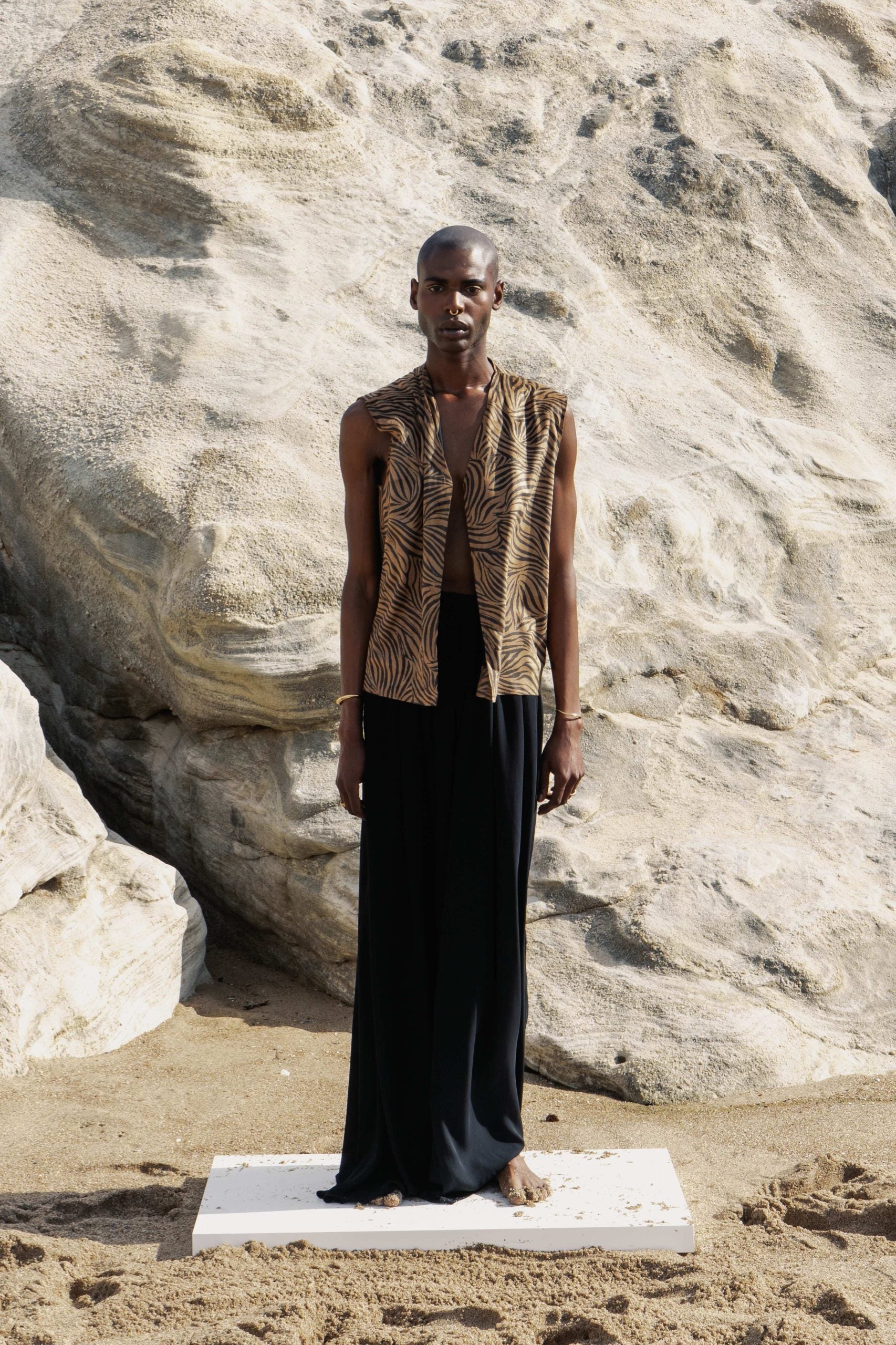 Savannah | Animal Print Vest