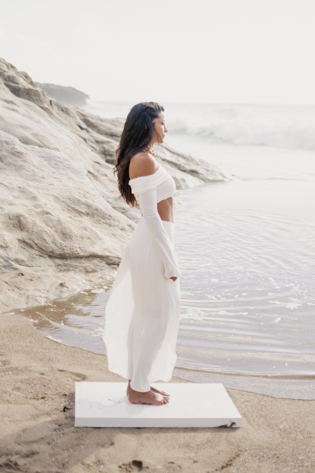 Breeze | Skirt and Bandeau Set with Sleeves