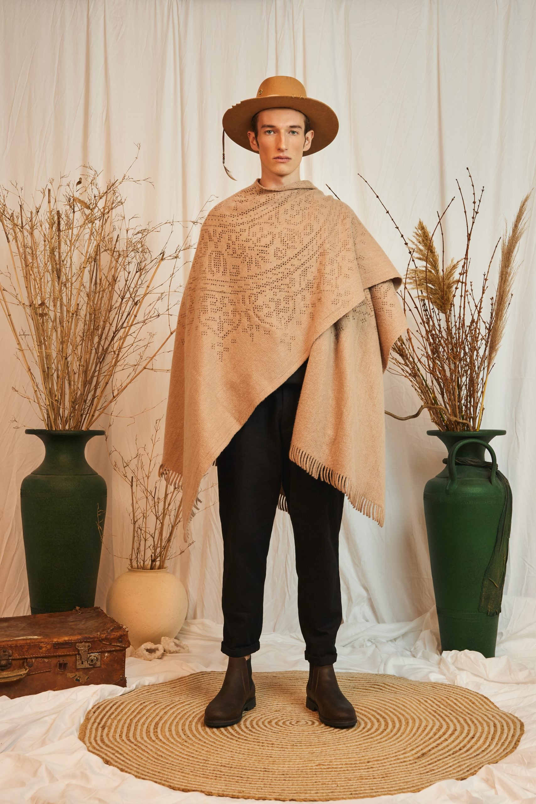 Kallpa Poncho Beige