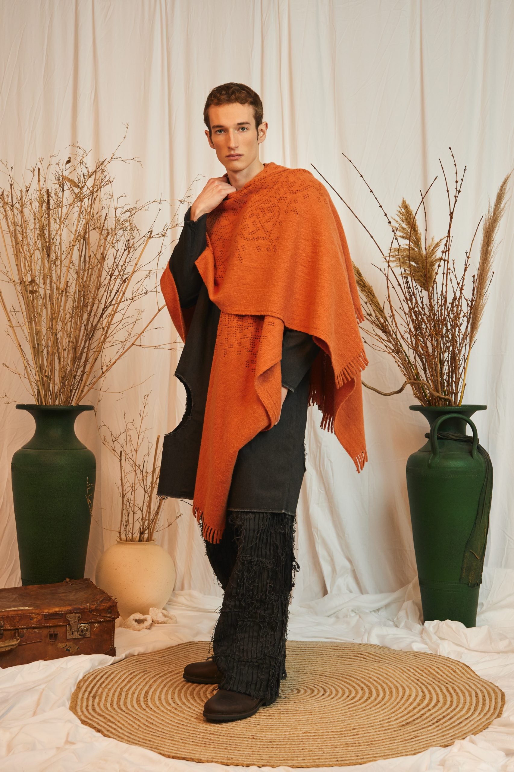 Kallpa Poncho Terracotta