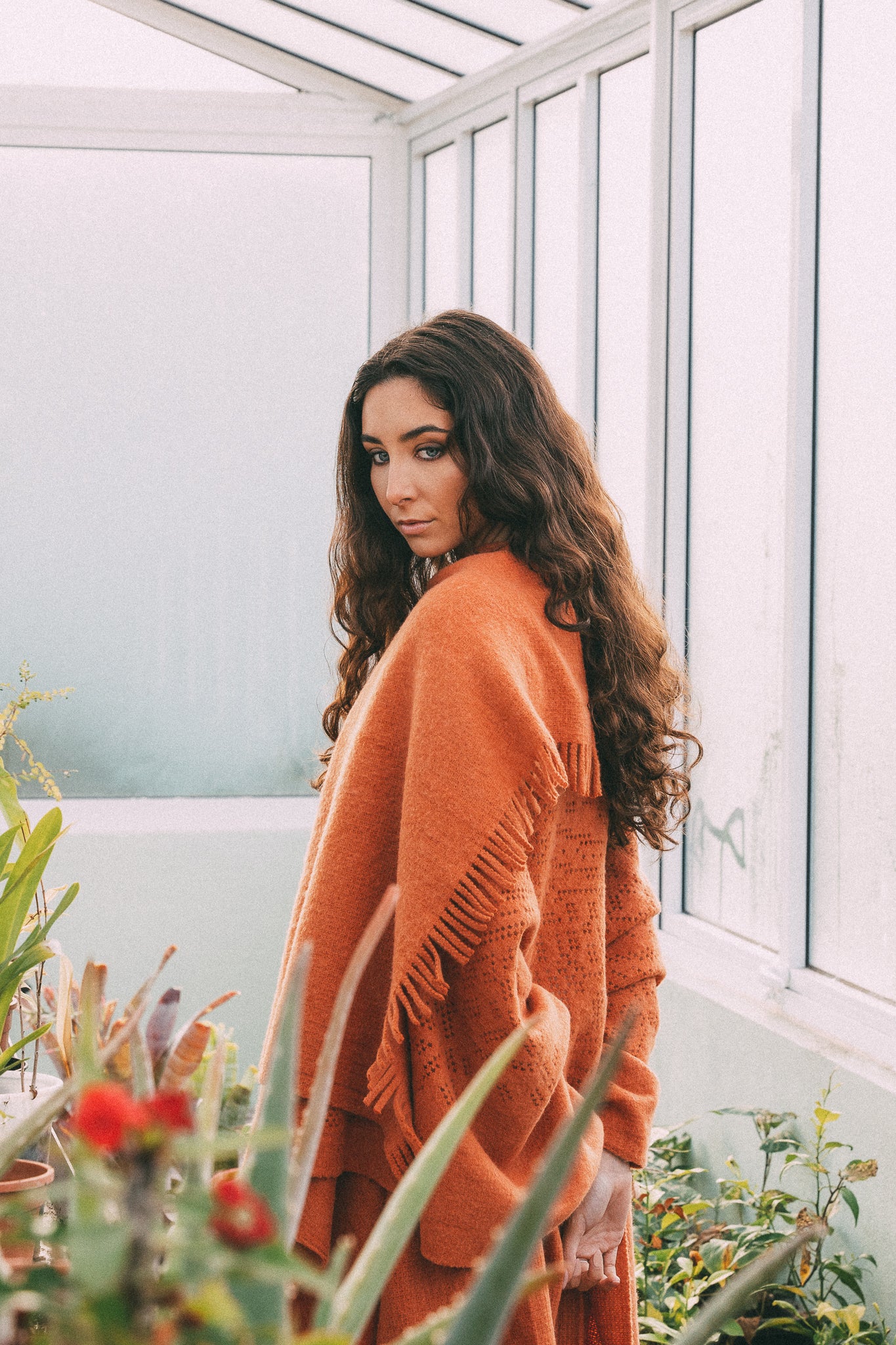 Kallpa Poncho Terracotta